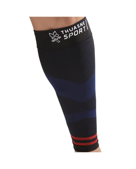 Manchons de compression mollet Femme RUN TRAIL CALF UP ACTIV LONG Noir