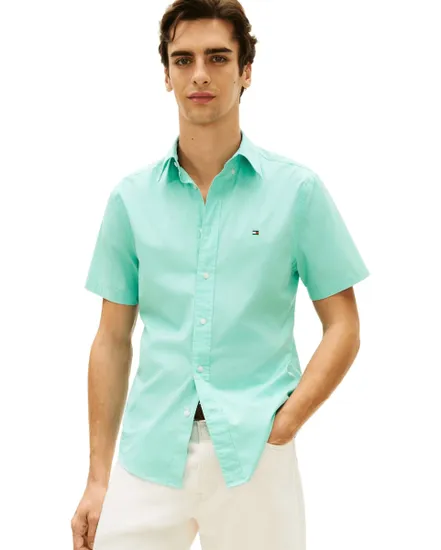 Chemise Homme Flex Poplin Solid S/S Shirt