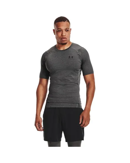 T-shirt de sport homme UA HG ARMOUR COMP SS Gris