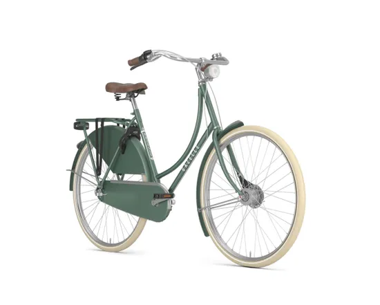 Vélo urbain Femme CLASSIC Vert Mousse