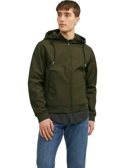 Veste Softshell Homme JJEBASIC SOFTSHELL HOOD NOOS