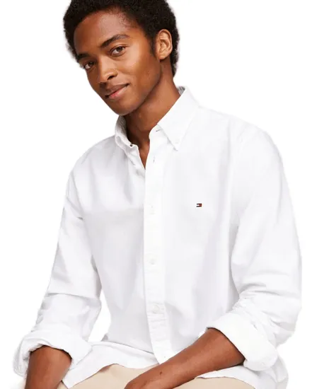 Chemise Homme SOLID HERITAGE OXFORD RF SHIRT Blanc