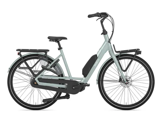 Vélo électrique urbain Unisexe BLOOM C7 HMS 418WH Vert Olive