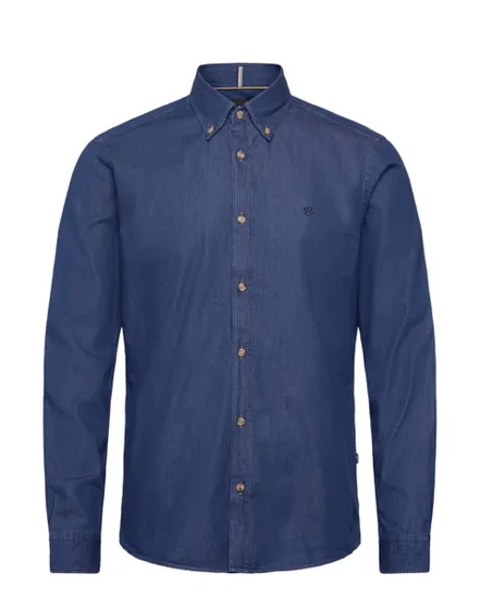 Chemise Homme H-ROAN BD-E-C1-253 Bleu Clair