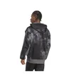 Sweat à capuche Homme M SEA AOP HD Noir