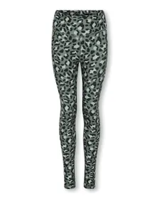 Legging Fille ONPJAM-2-MILLE HW AOP PCK TIGHTS GIRLS Bleu