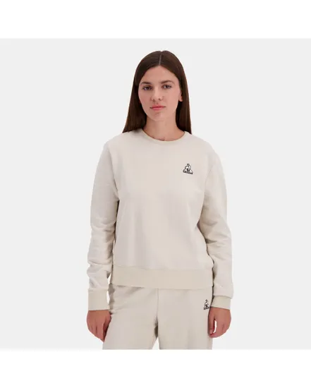 Sweat Femme CONTEMPORAIN SP CREW N1 W Beige