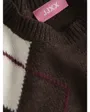 Pull Femme JXHARVI CREW NECK KNIT Marron
