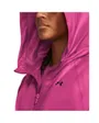 veste à capuche Femme UA SPORT WINDBREAKER JKT Rose