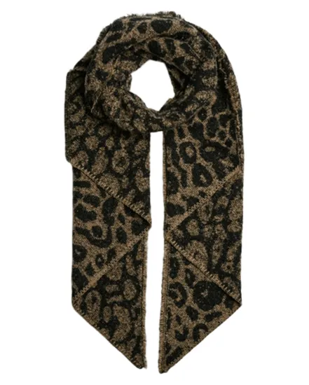 Écharpe Femme PYRON LONG ANIMAL SCARF Léopard