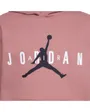 Sweat à capuche Garçon JDB JUMPMAN SUSTAINABLE PULLOV Rose