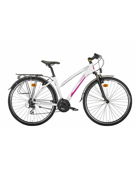 VTC Femme X-CROSS 3X7V EQ Blanc/Fushia