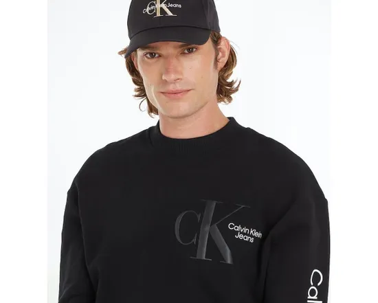 Casquette Homme MONOGRAM CAP Noir