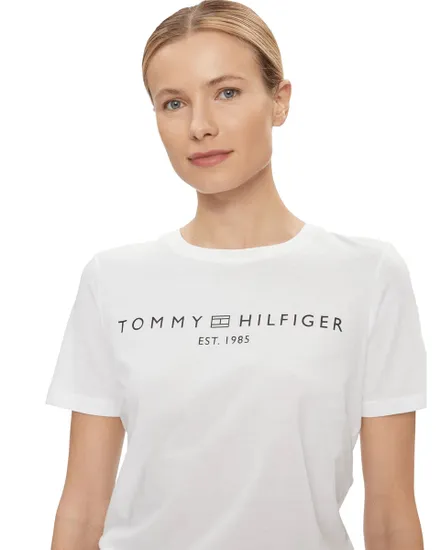 T-shirt Femme Logo Corp Col Rond