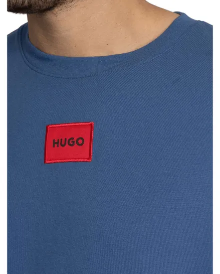 T-shirt col rond Homme DIRAGOLINO212 Bleu Medium