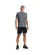 Bermuda Homme UA HG ARMOUR LNG SHORTS Gris