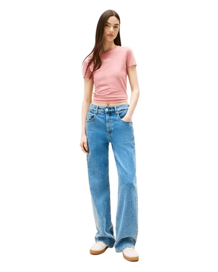 Tee-Shirt Femme Tommy Jeans Slim Essential Logo2