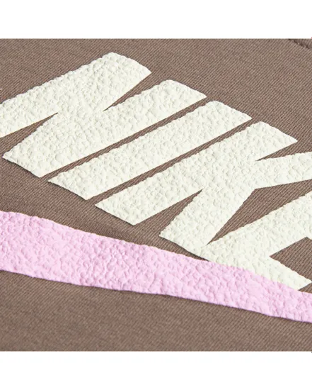 T-shirt Jeune enfant NKN CLUB FAMILY S/S KNIT TOP Marron