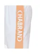 Short Homme Chabrand Blanc Orange