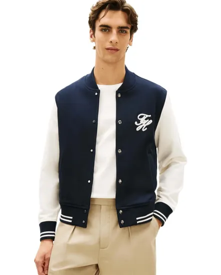 Veste Bomber Homme Script Colorblock