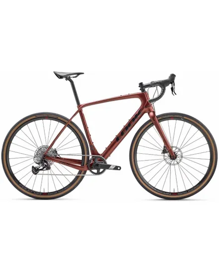 Vélo Gravel Unisexe 765 GRAVEL APEX XPLR 1X12 Rouge Poussière