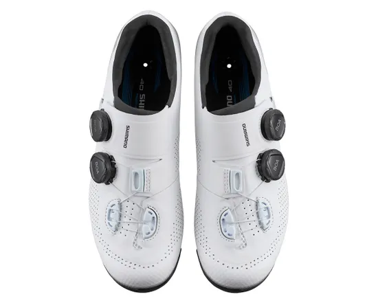 Chaussures Cyclisme Sur Route Femme Shimano RC7W Blanc - Taille EU 40 / US 8, Neuves En Boîte