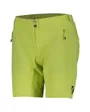 Short Femme ENDURANCE LS/FIT AVEC PAD Jaune