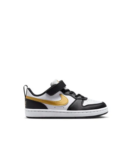 Chaussures Enfant COURT BOROUGH LOW RECRAFT (PS) Noir
