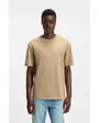T-shirt col rond Homme DAPOLINO Beige Medium