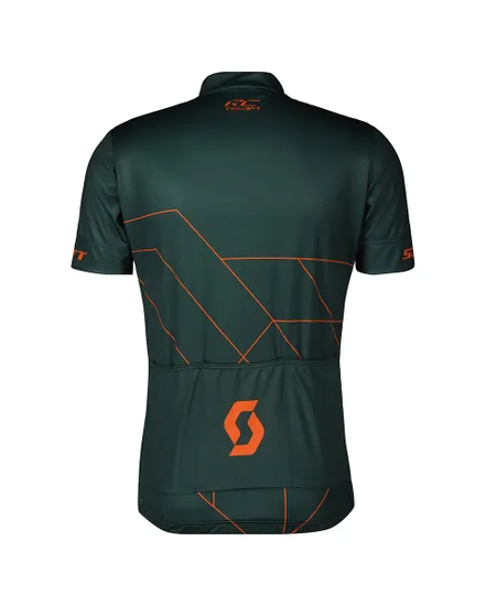 Maillot manches courtes Homme RC TEAM 20 Vert Aruba/Orange