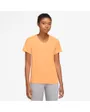 T-shirt manches courtes Femme W NK DF RACE TOP SS Orange