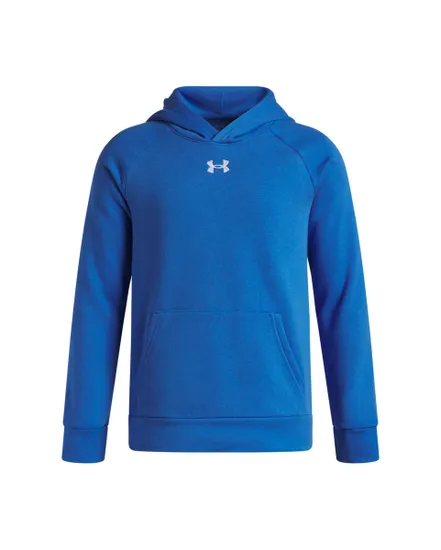 Sweat à capuche Enfant UA RIVAL FLEECE HOODIE Bleu
