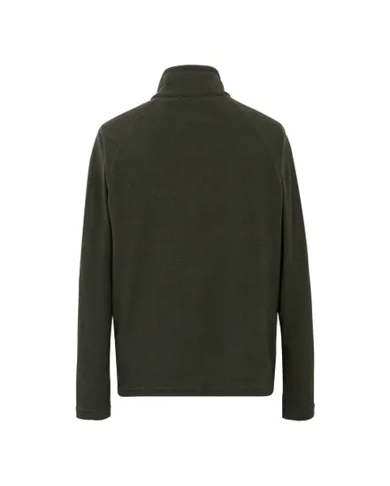 Polaire col zip Homme MONTES Vert