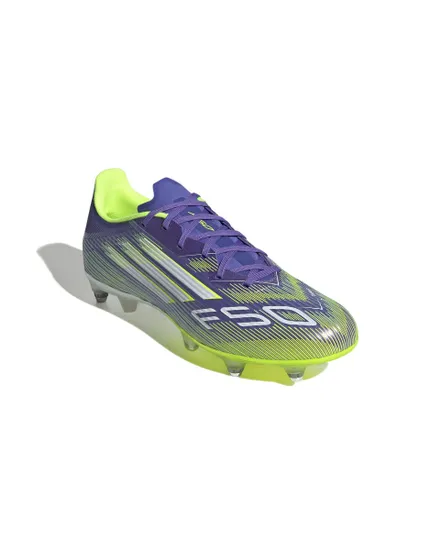 Crampons de football Homme F50 LEAGUE SG Violet