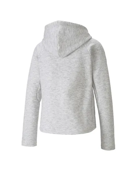 Sweatshirt femme W EVOSTRIPE HDY Blanc