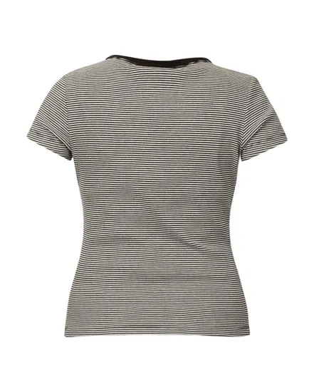 T-Shirt Slim Femme Essential Rib V