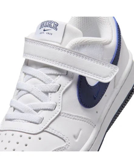 Chaussures Garçon COURT BOROUGH LOW BRND (PS) Blanc