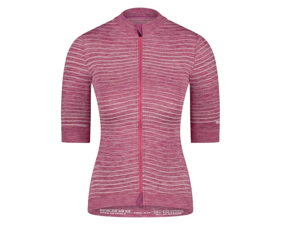 Maillot manches courtes Femme EVOLVE TERRA SEAMLESS Magenta