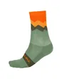 Chaussettes Homme LIGNE DE CRETE Vert Jade