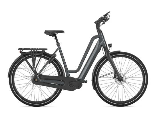 Vélo électrique urbain Unisexe CHAMONIX C7 HMS 630WH Gris Anthracite