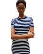 Robe courte Femme NEW CODY STR SLIM SHORT DRS SS Bleu Marine