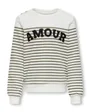 KOGSHELA LIFE LS STRIPE O-NECK CS SWT