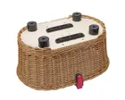 Panier arrière pour chien DOGGY PLUS FIX Naturel