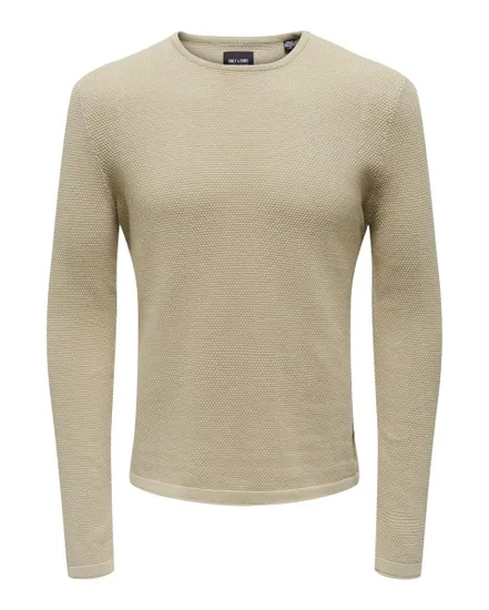 ONSPANTER REG 12 STRUC CREW KNIT NOOS