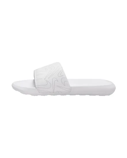 Claquettes Femme W NIKE VICTORI ONE SLIDE PRINT Blanc