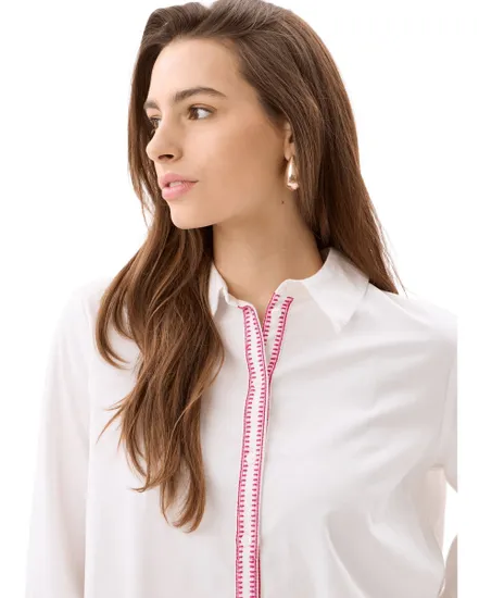 Chemise Femme PCROUX LS WVN SHIRT FC