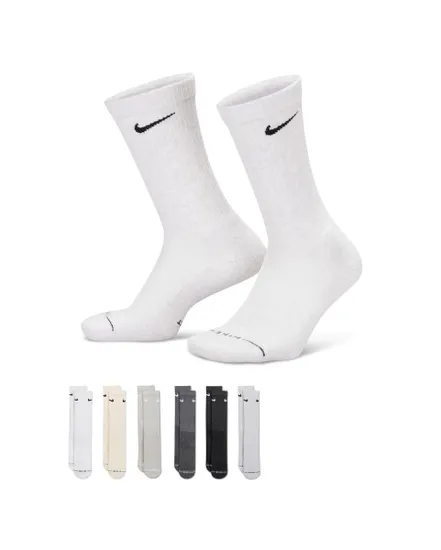 Lot de 6 chaussettes Homme U NK ED ELVD CRW 6P - 144 Multicolore