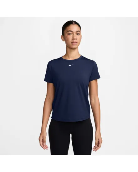 T-shirt Femme W NK ONE CLASSIC DF SS TOP WT Noir
