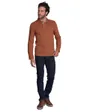 Polo manches longues Homme LUNEVILLE Whisky