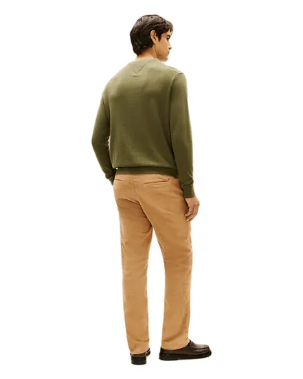 Pull col rond Homme PIMA ORG CTN CASHMERE CREW NECK Vert Chiné